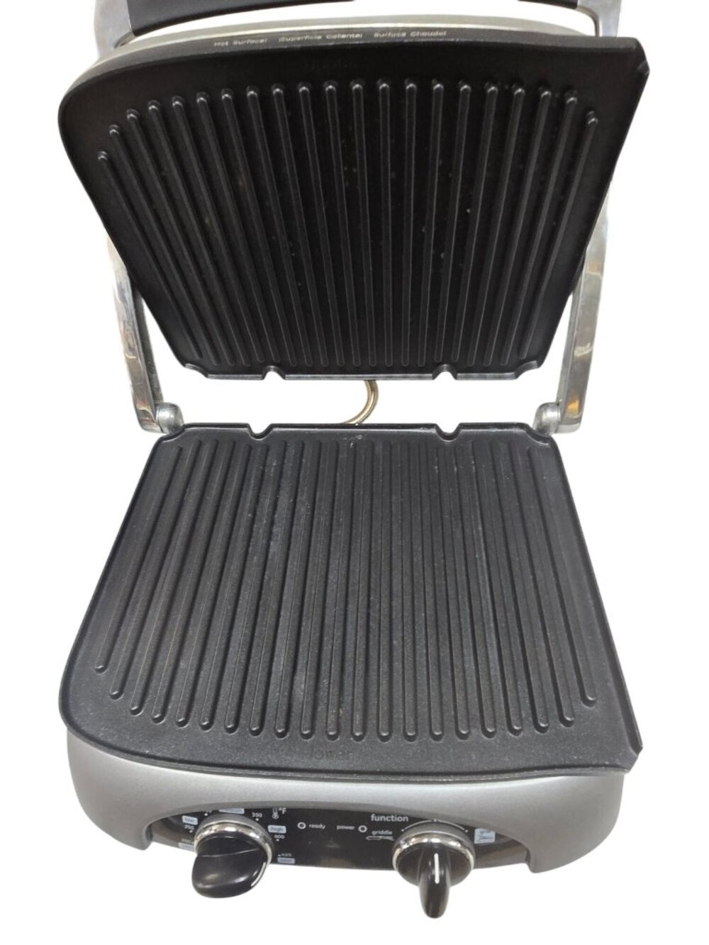 Farberware 10-Inch Grill & Griddle Adjustable Temperature Nonstick Plates